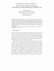 Research paper thumbnail of A New Detection Method for Distributed Denial-of-Service Attack Traffic based on Statistical Test