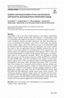 Research paper thumbnail of Synthesis and characterization of citric acid and itaconic acid-based two-pack polyurethane antimicrobial coatings