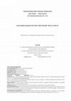 Research paper thumbnail of Spinoza Etiğinde Upuygun Bir Fikir Olarak "Ahlaki Farkındalık": Bilinç mi, Vicdan mı ? ('Moral Awareness' as an Adequate Idea in Spinoza’s Ethics: Conscious or Conscience?)