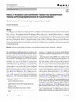 Research paper thumbnail of Effects of Acceptance and Commitment Training Plus Behavior Parent Training on Parental Implementation of Autism Treatment