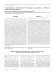 Research paper thumbnail of Capacidade de combinação de linhagens avançadas e cultivares comerciais de melancia