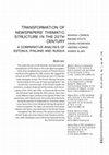 Research paper thumbnail of Transformation of Newspapers’ Thematic Structure in the 20th Century