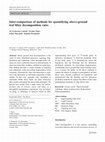 Research paper thumbnail of Inter-comparison of methods for quantifying above-ground leaf litter decomposition rates