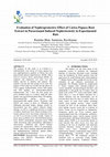 Research paper thumbnail of Evaluation of Nephroprotective Effect of Carica Papaya Root Extract in Paracetamol Induced Nephrotoxicity in Experimental Rats