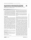 Research paper thumbnail of Aberrant Induction of a Mesenchymal/Stem Cell Program Engages Senescence in Normal Mammary Epithelial Cells