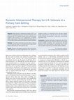 Research paper thumbnail of Dynamic Interpersonal Therapy for U.S. Veterans in a Primary Care Setting