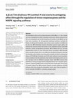 Research paper thumbnail of 1,3,5,8‐Tetrahydroxy‐9H‐xanthen‐9‐one exerts its antiageing effect through the regulation of stress‐response genes and the MAPK signaling pathway