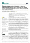 Research paper thumbnail of Structural Characterization of Ectodomain G Protein of Respiratory Syncytial Virus and Its Interaction with Heparan Sulfate: Multi-Spectroscopic and In Silico Studies Elucidating Host-Pathogen Interactions