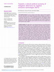 Research paper thumbnail of Towards a cultural political economy of mitigation deterrence by negative emissions technologies (NETs)