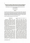 Research paper thumbnail of Absorpsi Air Komposit Semen Sekam Padi Dengan Penambahan Pozzolan Abu Sekam Padi Dan Kapur Pada Matriks Semen