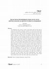 Research paper thumbnail of Nilai-nilai Pendidikan pada Ayat-ayat Amtsal dalam Al-Quran Surah Al-baqarah