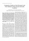 Research paper thumbnail of Comparative studies on Non-Divergent Load flow methods in well, ill and unsolvable condition