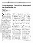 Research paper thumbnail of Current Concepts: The Stabilizing Structures of the Glenohumeral Joint