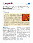 Research paper thumbnail of Atomic force microscopy characterization of poly(amino acid) Langmuir-Blodgett films