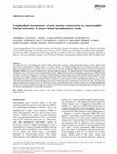 Research paper thumbnail of Longitudinal assessment of grey matter contraction in amyotrophic lateral sclerosis: A tensor based morphometry study