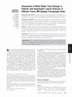 Research paper thumbnail of Assessment of White Matter Tract Damage in Patients with Amyotrophic Lateral Sclerosis: A Diffusion Tensor MR Imaging Tractography Study: Fig 1