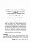 Research paper thumbnail of Strategi Menanamkan Pendidikan Karakter Dalam Perspektif Al-Qur’an