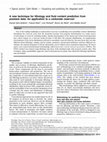 Research paper thumbnail of A new technique for lithology and fluid content prediction from prestack data: An application to a carbonate reservoir