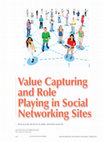 Research paper thumbnail of Value Capturing and Role Playing in Social Networking Sites