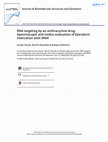 Research paper thumbnail of RNA targeting by an anthracycline drug: spectroscopic and in silico evaluation of epirubicin interaction with tRNA