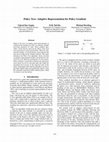 Research paper thumbnail of Policy Tree: Adaptive Representation for Policy Gradient