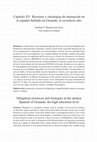 Research paper thumbnail of Capítulo XV Recursos y estrategias de atenuación en el español hablado en Granada: el sociolecto alto