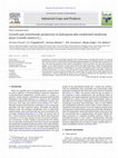 Research paper thumbnail of Growth and centelloside production in hydroponically established medicinal plant-Centella asiatica (L.)