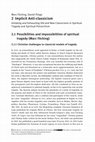 Research paper thumbnail of Marc Föcking/Daniel Fliege, Implicit Anti-classicism: Imitating and Exhausting Old and New Classicisms in Spiritual Tragedy and Spiritual Petrarchism