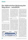 Research paper thumbnail of Der elektronischen Rechnung den Weg ebnen - swissDIGIN