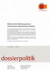 Research paper thumbnail of Elektronische Rechnung nutzen - Unternehmen administrativ entlasten