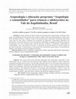 Research paper thumbnail of Crianças e Adolescentes no Brasil: legislação e indicadores sociais de saúde e educação