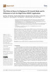 Research paper thumbnail of The Effect of Heavy Fe-Doping on 3D Growth Mode and Fe Diffusion in GaN for High Power HEMT Application