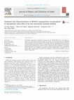 Research paper thumbnail of Synthesis and characterization of MnWO4 nanoparticles encapsulated in mesoporous silica SBA-15 by fast microwave-assisted method