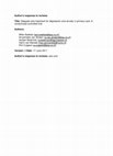 Research paper thumbnail of Author ' s response to reviews Title : Stepped care treatment for depression and anxiety in primary care : A randomized controlled trial