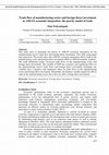 Research paper thumbnail of Trade flow of manufacturing sector and foreign direct investment in ASEAN economic integration: the gravity model of trade