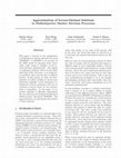 Research paper thumbnail of Approximation of lorenz-optimal solutions in multiobjective markov decision processes