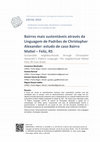 Research paper thumbnail of Bairros mais sustentáveis através da Linguagem de Padrões de Christopher Alexander