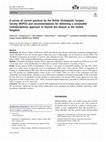 Research paper thumbnail of A survey of current practices by the British Oculoplastic Surgery Society (BOPSS) and recommendations for delivering a sustainable multidisciplinary approach to thyroid eye disease in the United Kingdom