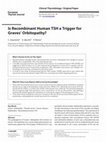 Research paper thumbnail of Is Recombinant Human TSH a Trigger for Graves' Orbitopathy?