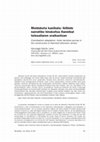 Research paper thumbnail of Moldaketa kanibala: ibilbide narratibo hirukoitza Hannibal telesailaren eraikuntzan (Cannibalism adaptation: triple narrative journey in the construction of Hannibal television series