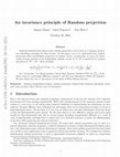 Research paper thumbnail of Central limit theorem for product of dependent random variables