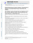 Research paper thumbnail of Baseline blood pressure control in Hispanics: characteristics of Hispanics in the Systolic Blood Pressure Intervention Trial