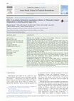 Research paper thumbnail of Effect of pre-existing Schistosoma haematobium infection on Plasmodium berghei multiplications in imprinting control region mice