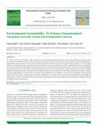 Research paper thumbnail of Environmental Sustainability: To Enhance Organizational Awareness towards Green Environmental Concern