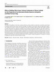 Research paper thumbnail of Effect of Adding Silica Fume, Calcium Carbonate or Silicon Carbide on the Properties of an Alternative Binder Based on Anhydrite and Blast Furnace Slag