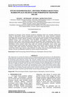 Research paper thumbnail of STUDI FENOMENOLOGI : METODE PEMBAYARAN PADA MARKETPLACE DILIHAT DARI PERSPEKTIF EKONOMI ISLAM