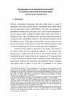 Research paper thumbnail of New typologies of non-international armed conflict? An analysis of Article 8(2)(f) of the Rome Statute