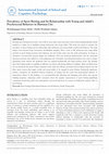 Research paper thumbnail of Prevalence of Sport Betting and Its Relationship with Young and Adult's Psychosocial Behavior in Hawassa City