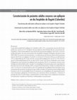 Research paper thumbnail of Characterizing older adult patients suffering from epilepsy in two hospitals in Bogotá (Colombia)