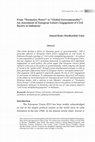 Research paper thumbnail of From "Normative Power" to "Global Governmentality": An Assessment of European Union's Engagement of Civil Society in Indonesia